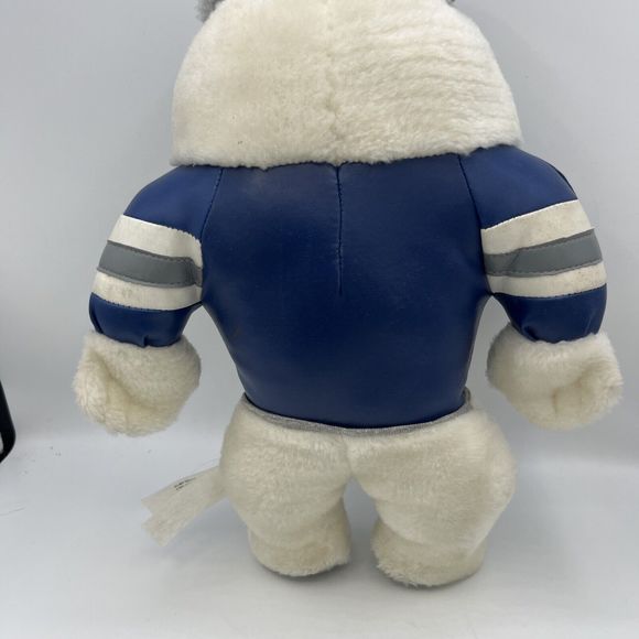 Vtg Dallas Cowboys Bulldog Ace/ACME NFL Play Football Jersey Stuffed 12” Plush - Picture 4 of 8